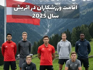 اقامت ورزشکاران در اتریش