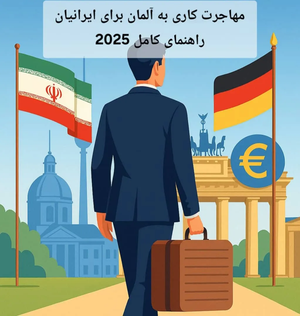 مهاجرت کاری به آلمان برای ایرانیان | راهنمای کامل 2025