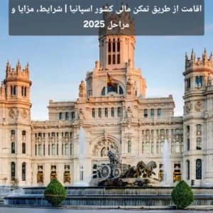 اقامت در اسپانیا از طریق تمکن مالی