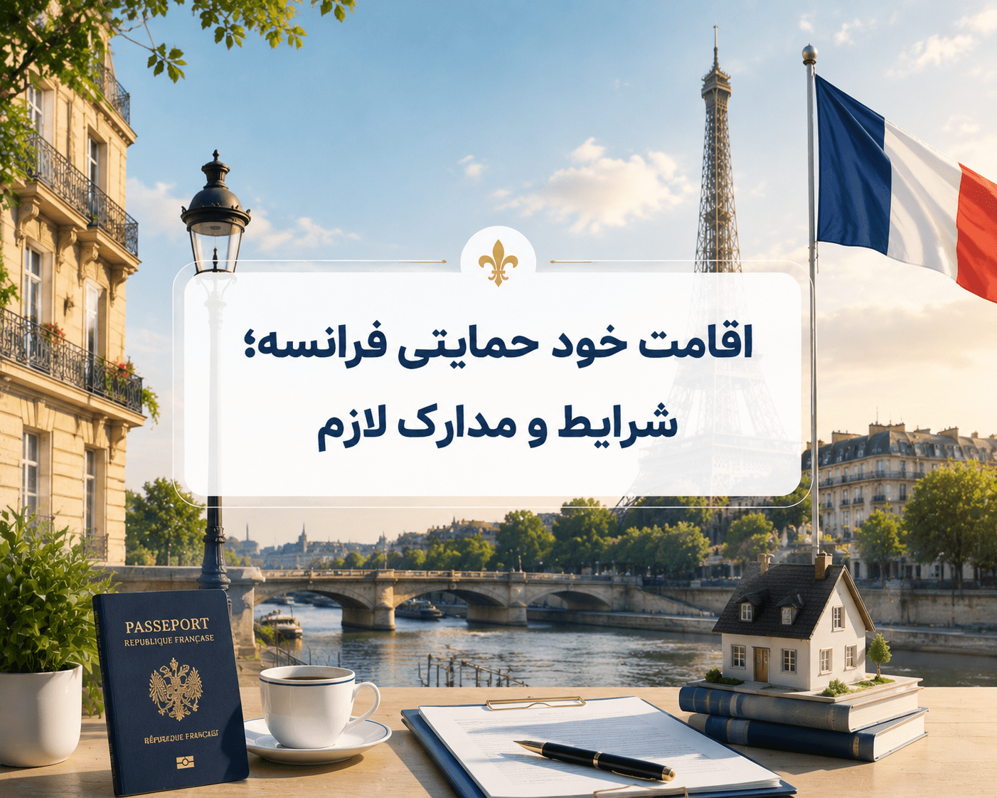 اقامت خود حمایتی فرانسه؛ شرایط و مدارک لازم