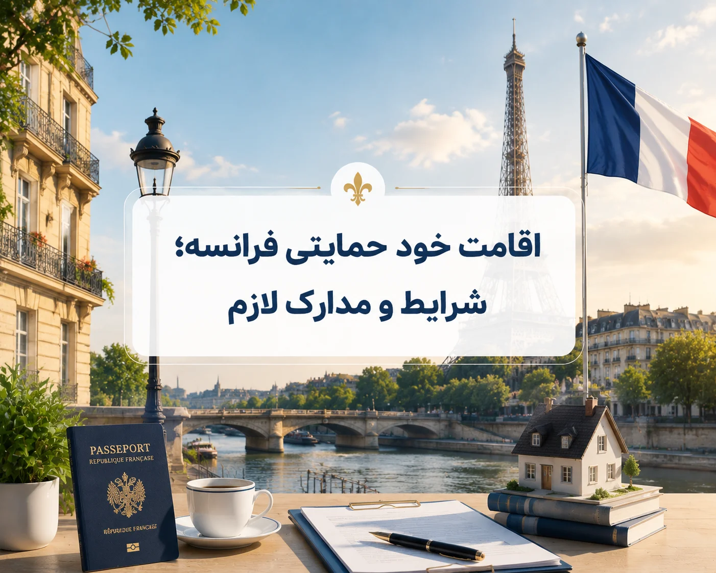 اقامت خود حمایتی فرانسه؛ شرایط و مدارک لازم