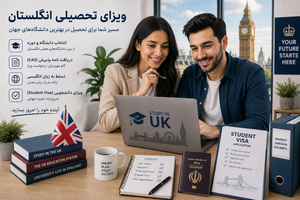ویزای تحصیلی انگلستان 