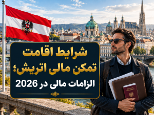 شرایط اقامت تمکن مالی اتریش؛ الزامات مالی در 2026