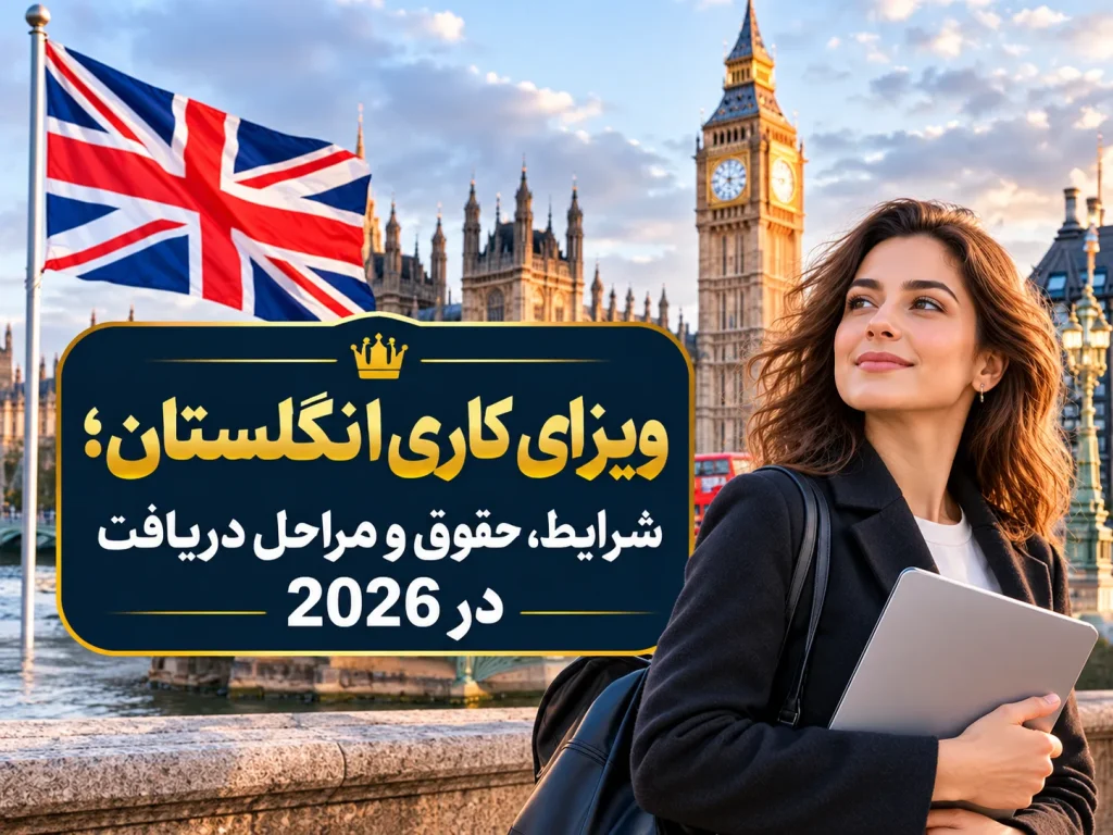 ویزای کاری انگلستان؛ شرایط، حقوق و مراحل دریافت در 2026